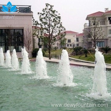 Music pool floating fountain with RGB lights